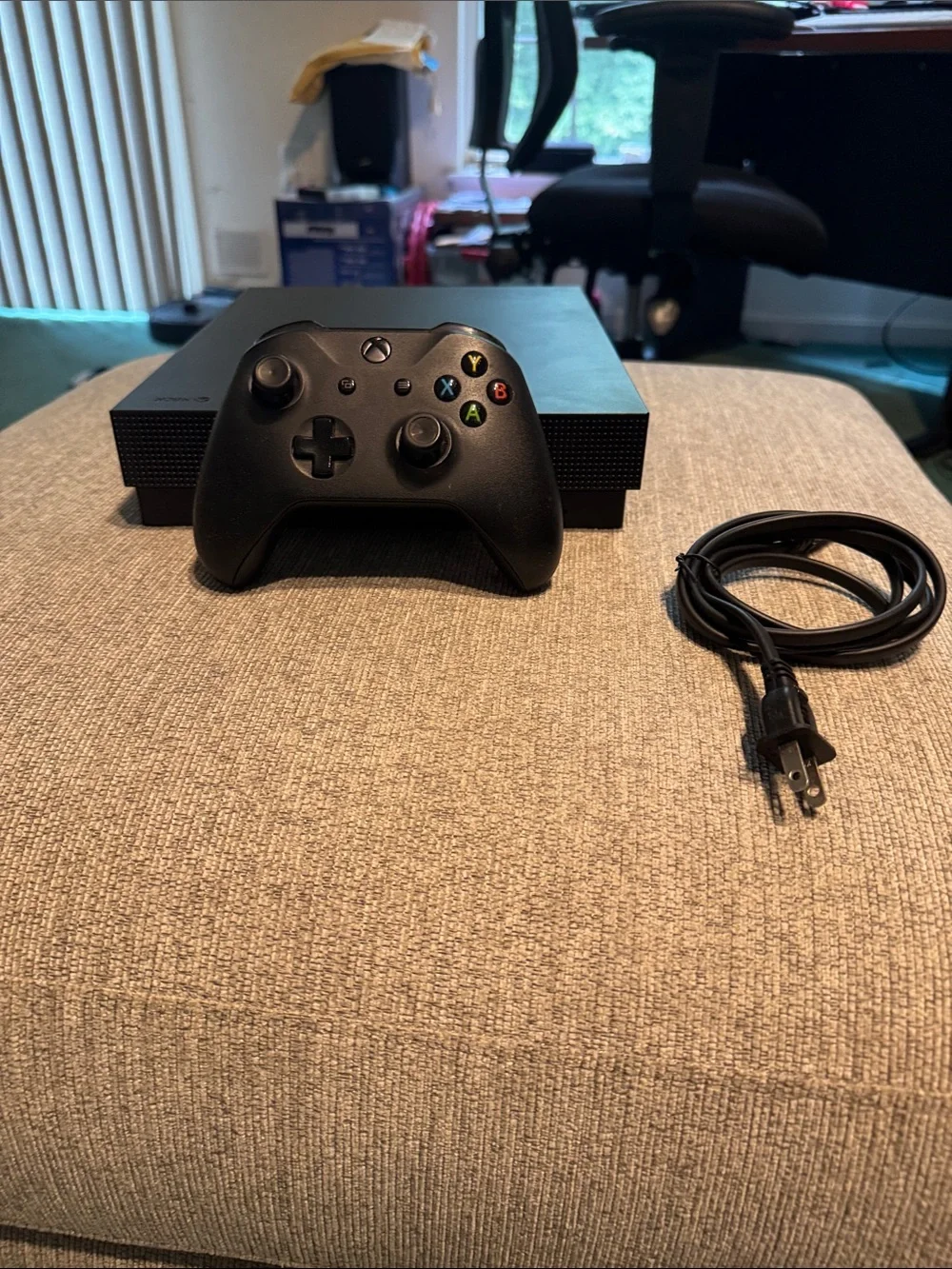 Microsoft Xbox Series X Matte Black Console with Black Wireless Controller